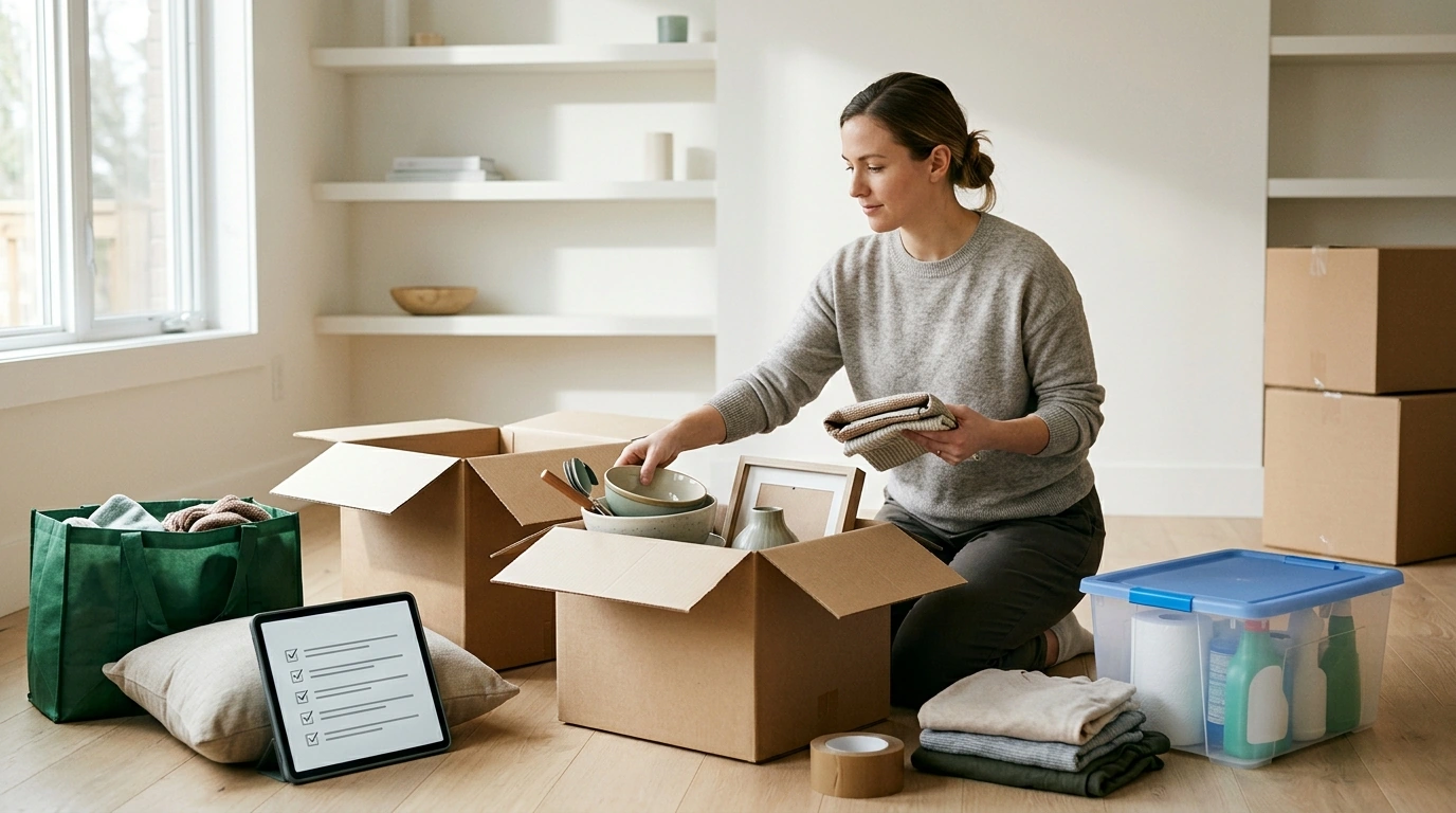 Pre-Move Decluttering: Minimalist Timeline for Moving Day