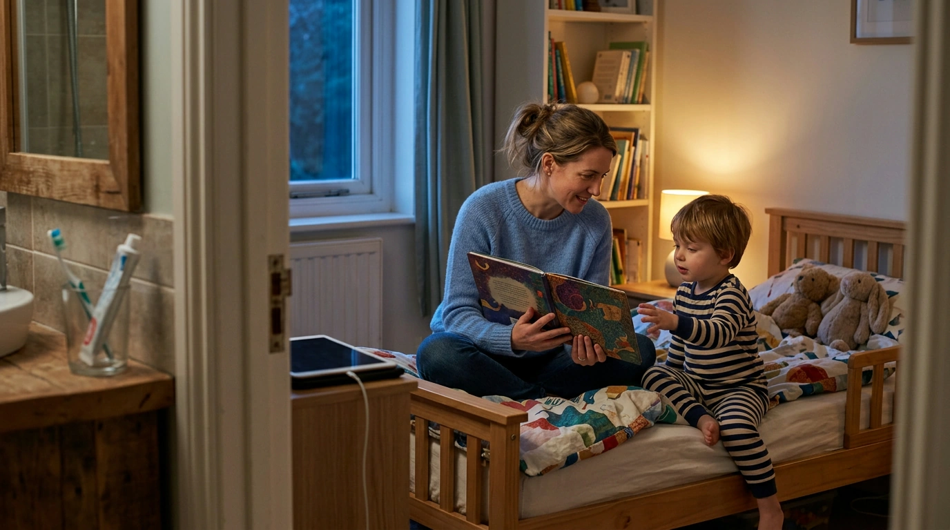 A Screen-Free Bedtime Routine Kids Can Follow
